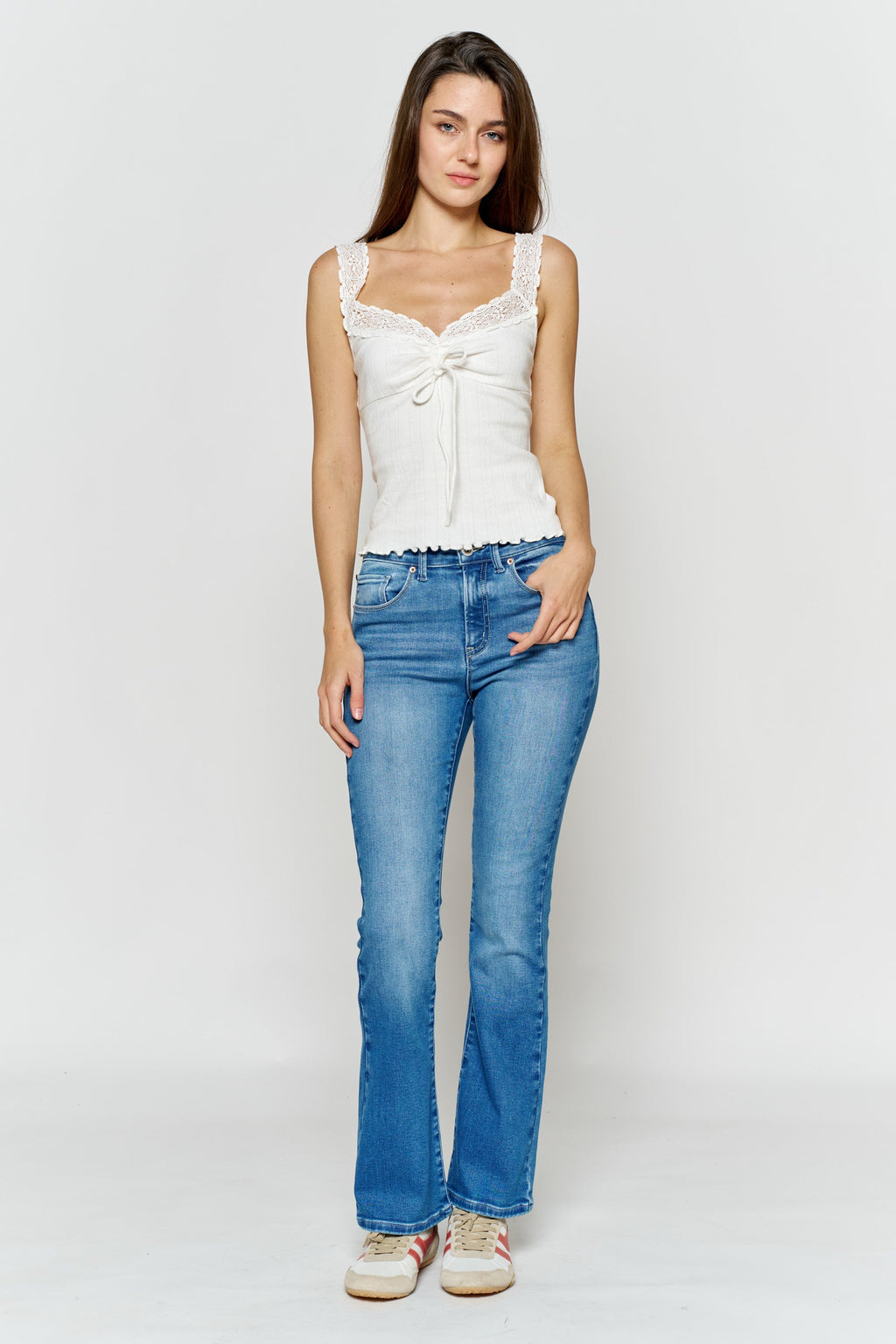 High Rise Slim Bootcut