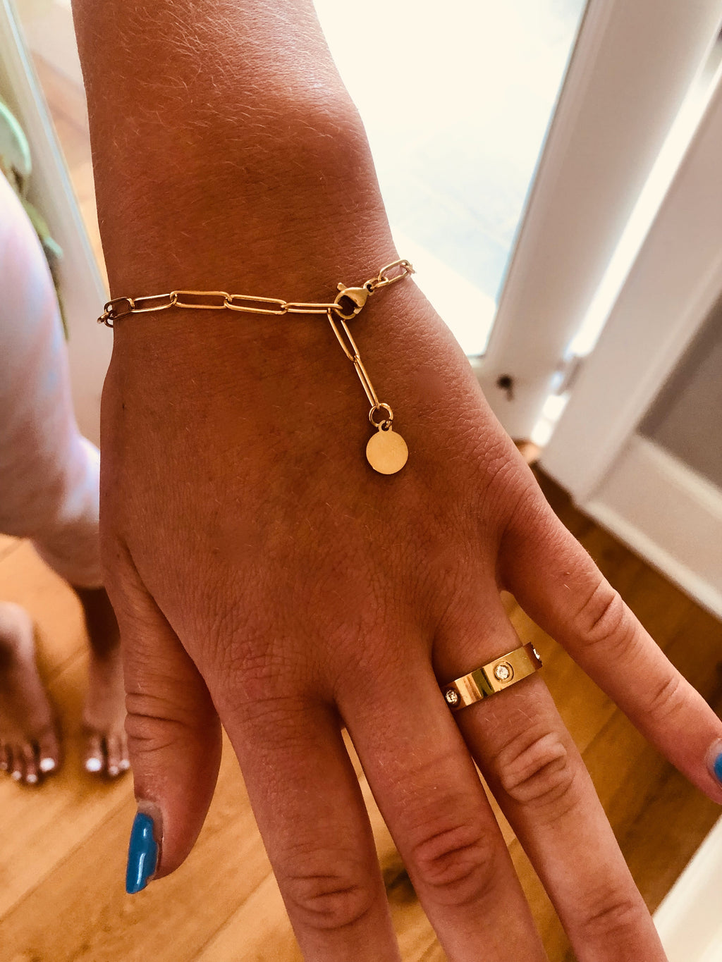 paperclip bracelet
