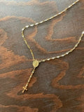 gold chain rosary