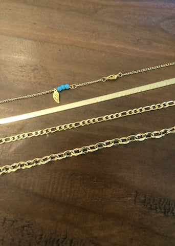waterproof anklets