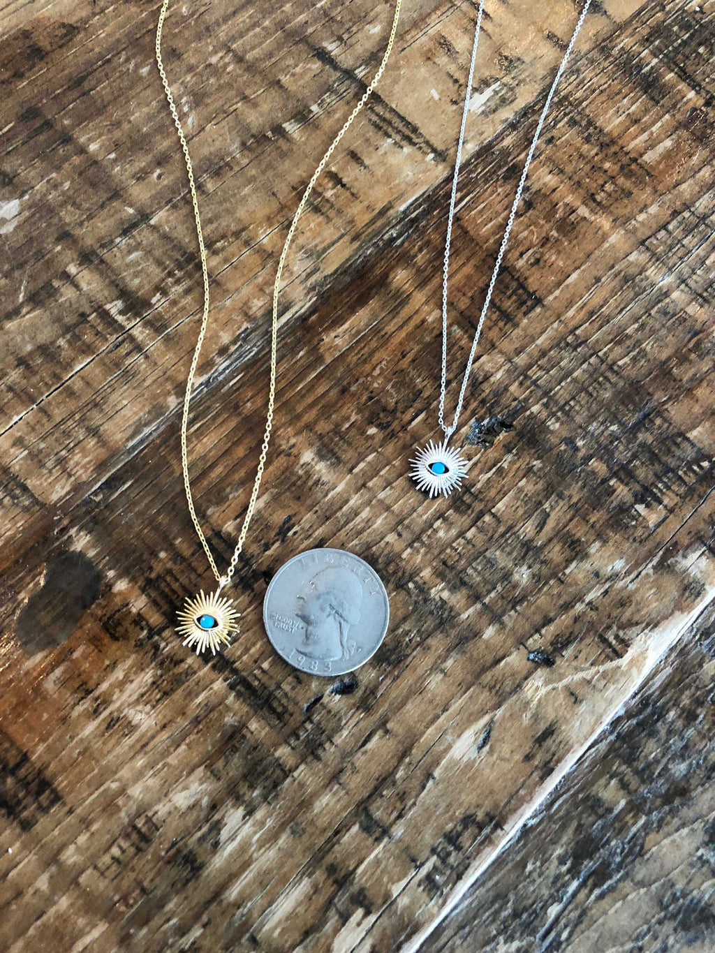 evil eye pendant necklace