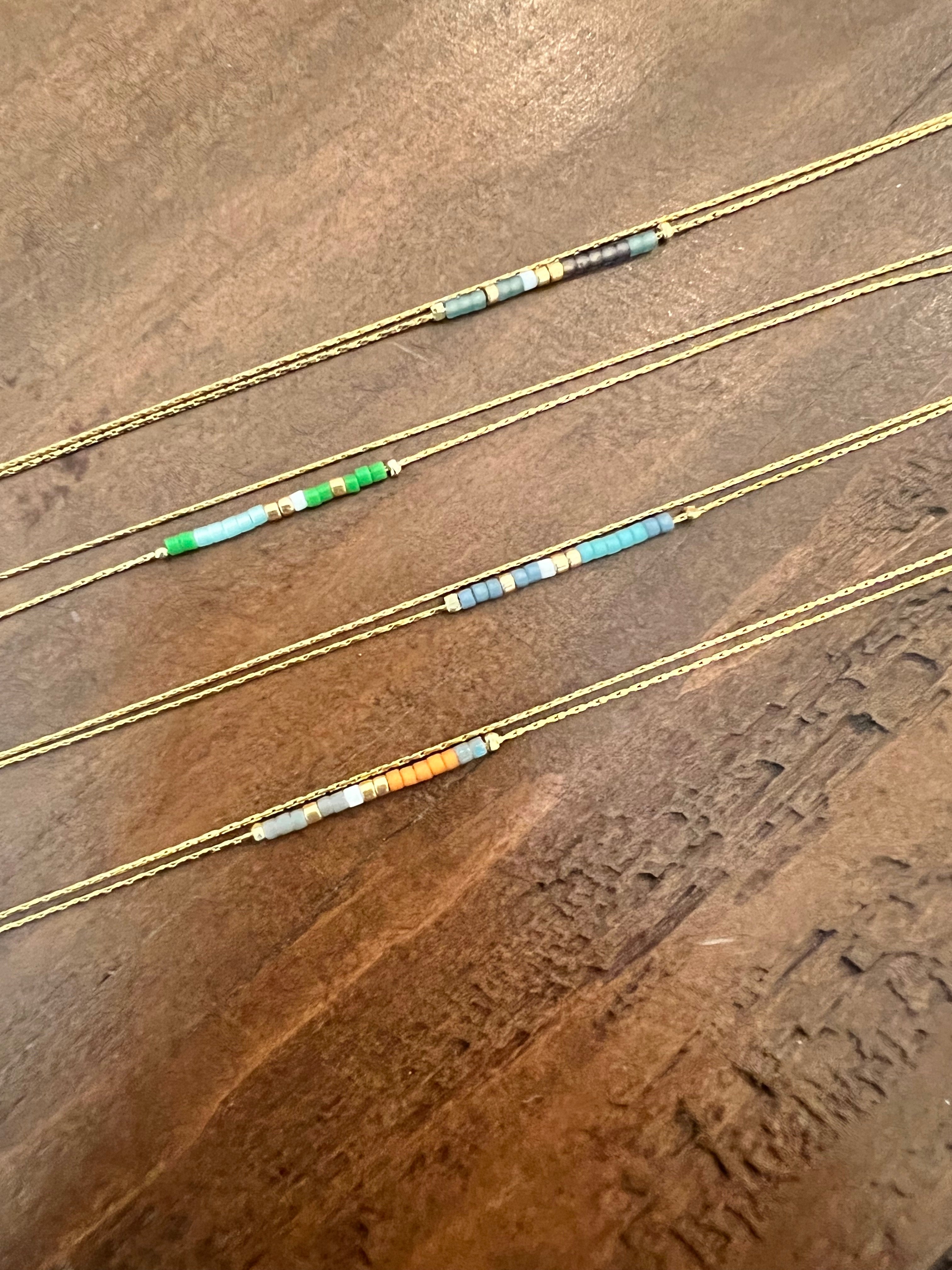 double strand miyuki bracelet